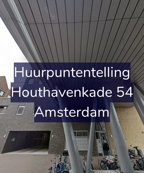 Foto gevel Huurpuntentelling voor Houthavenkade 54, Amsterdam