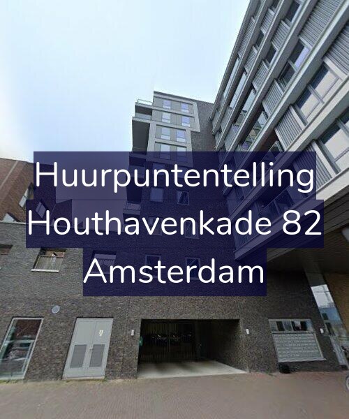 Foto gevel Huurpuntentelling voor Houthavenkade 82, Amsterdam