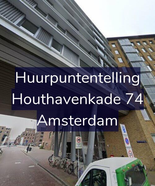 Foto gevel Huurpuntentelling voor Houthavenkade 74, Amsterdam