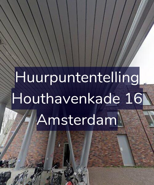 Foto gevel Huurpuntentelling voor Houthavenkade 16, Amsterdam