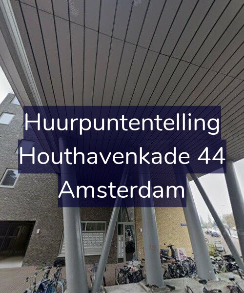 Foto gevel Huurpuntentelling voor Houthavenkade 44, Amsterdam