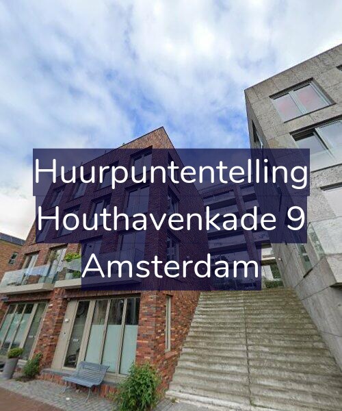 Foto gevel Huurpuntentelling voor Houthavenkade 9, Amsterdam