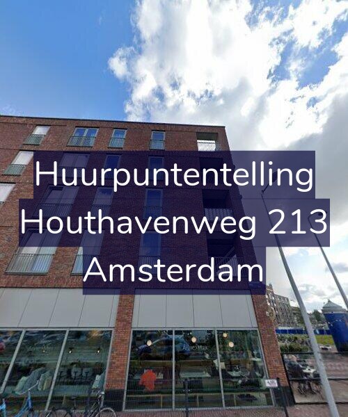 Foto gevel Huurpuntentelling voor Houthavenweg 213, Amsterdam