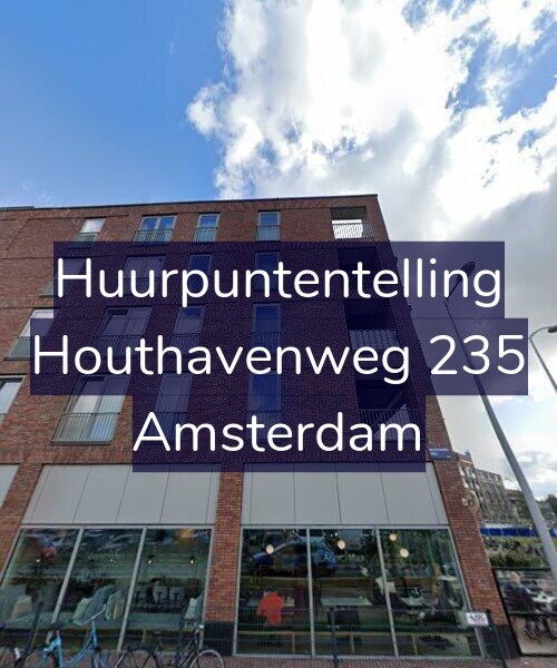 Foto gevel Huurpuntentelling voor Houthavenweg 235, Amsterdam