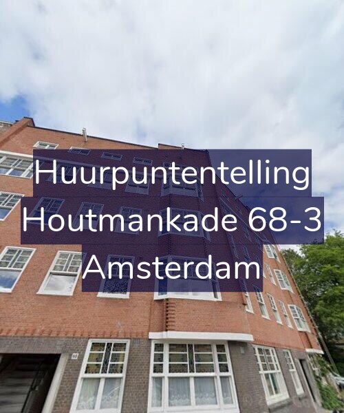 Foto gevel Huurpuntentelling voor Houtmankade 68-3, Amsterdam
