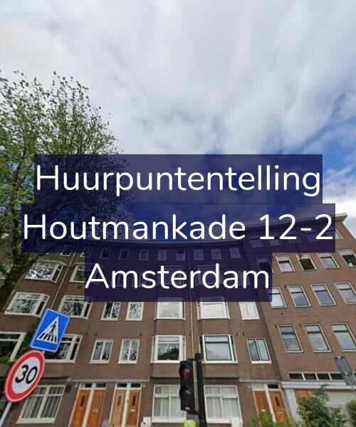 Foto gevel Huurpuntentelling voor Houtmankade 12-2, Amsterdam
