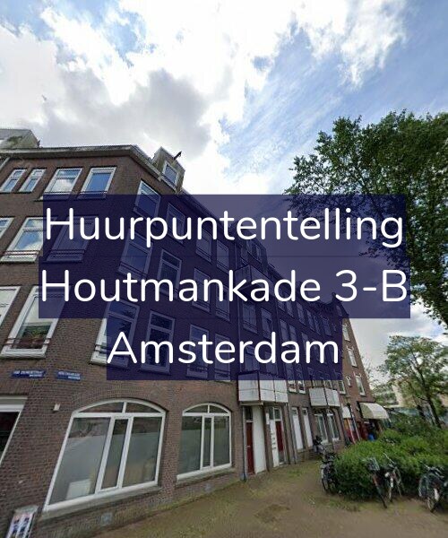 Foto gevel Huurpuntentelling voor Houtmankade 3-B, Amsterdam