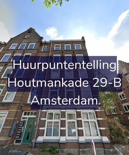 Foto gevel Huurpuntentelling voor Houtmankade 29-B, Amsterdam
