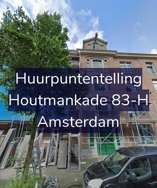 Foto gevel Huurpuntentelling voor Houtmankade 83-H, Amsterdam