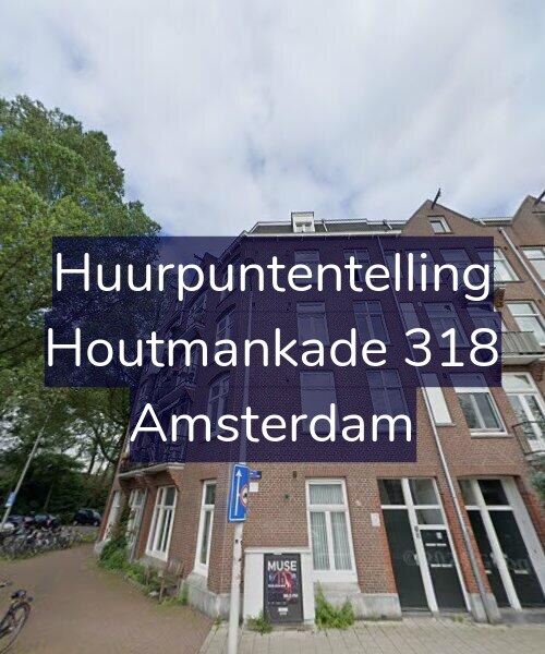 Foto gevel Huurpuntentelling voor Houtmankade 318, Amsterdam
