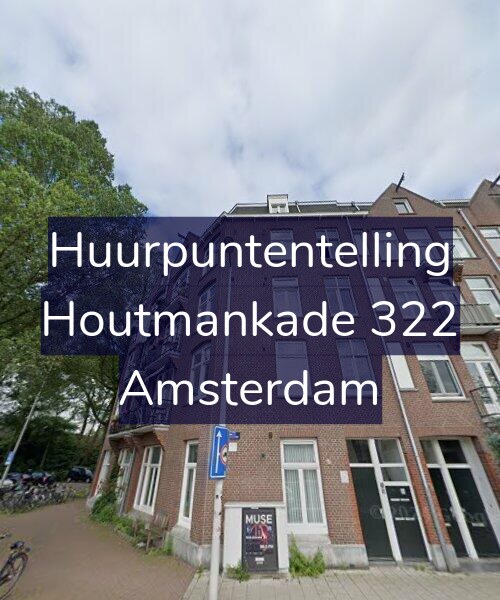 Foto gevel Huurpuntentelling voor Houtmankade 322, Amsterdam