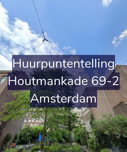Foto gevel Huurpuntentelling voor Houtmankade 69-2, Amsterdam