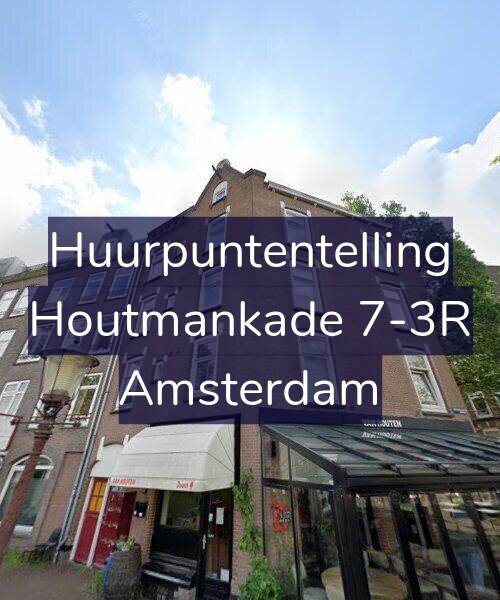 Foto gevel Huurpuntentelling voor Houtmankade 7-3R, Amsterdam