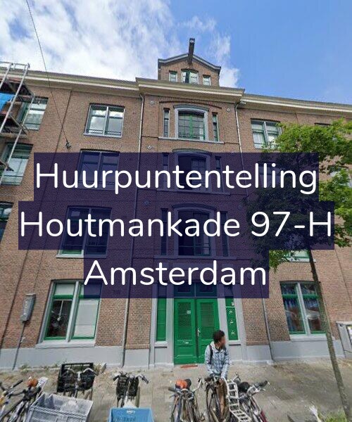 Foto gevel Huurpuntentelling voor Houtmankade 97-H, Amsterdam