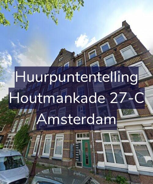 Foto gevel Huurpuntentelling voor Houtmankade 27-C, Amsterdam