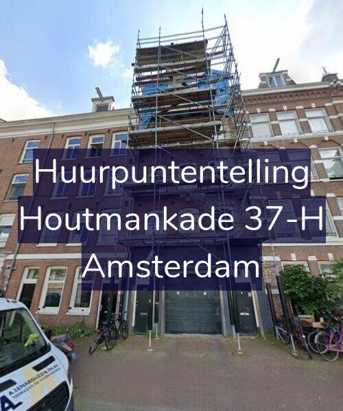 Foto gevel Huurpuntentelling voor Houtmankade 37-H, Amsterdam