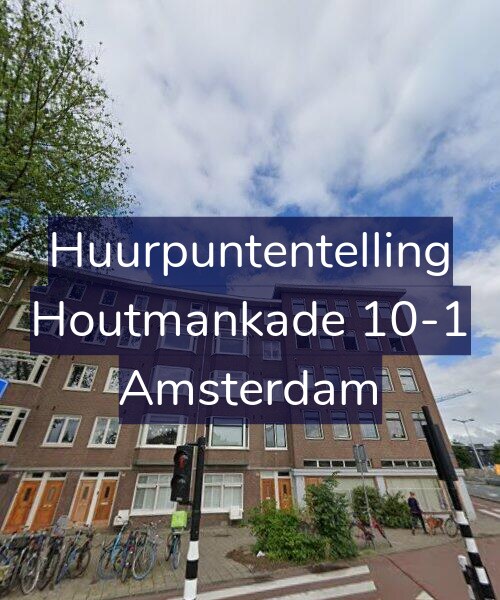 Foto gevel Huurpuntentelling voor Houtmankade 10-1, Amsterdam