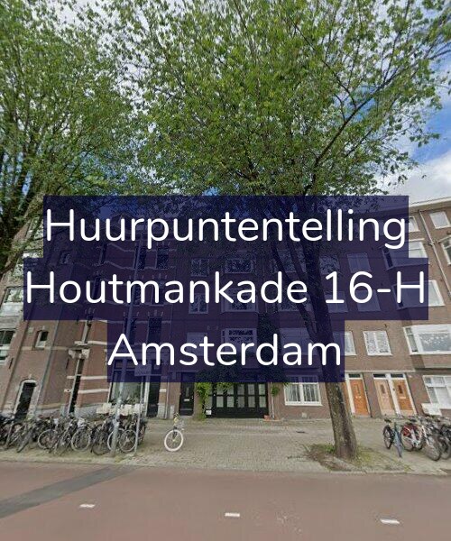 Foto gevel Huurpuntentelling voor Houtmankade 16-H, Amsterdam