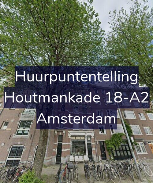 Foto gevel Huurpuntentelling voor Houtmankade 18-A2, Amsterdam