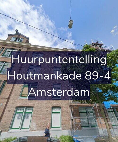 Foto gevel Huurpuntentelling voor Houtmankade 89-4, Amsterdam