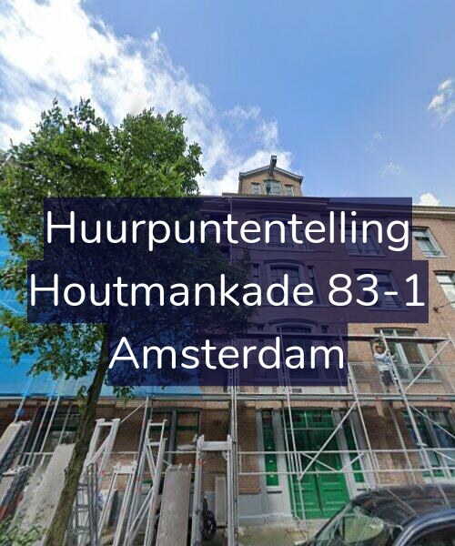 Foto gevel Huurpuntentelling voor Houtmankade 83-1, Amsterdam