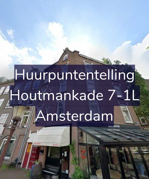 Foto gevel Huurpuntentelling voor Houtmankade 7-1L, Amsterdam