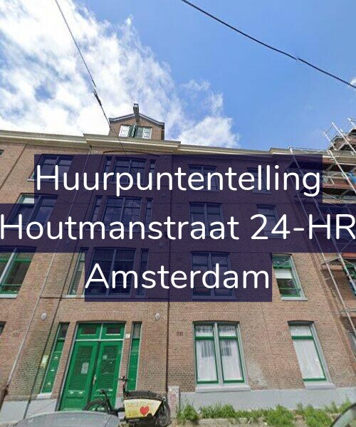 Foto gevel Huurpuntentelling voor Houtmanstraat 24-HR, Amsterdam