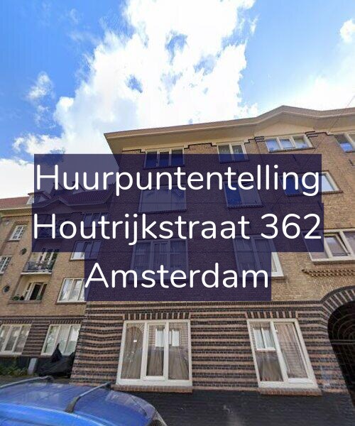 Foto gevel Huurpuntentelling voor Houtrijkstraat 362, Amsterdam