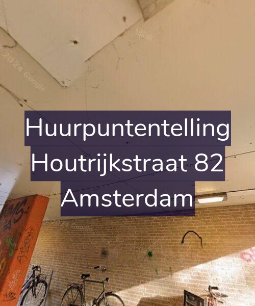 Foto gevel Huurpuntentelling voor Houtrijkstraat 82, Amsterdam
