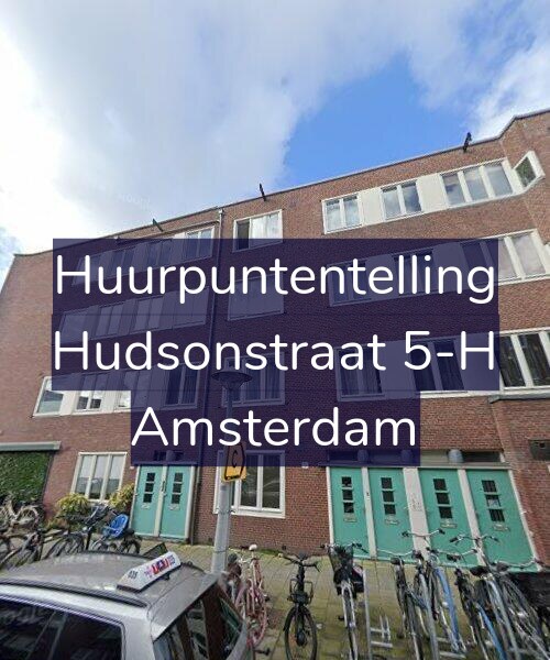 Foto gevel Huurpuntentelling voor Hudsonstraat 5-H, Amsterdam