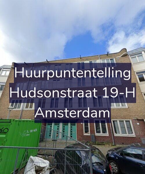 Foto gevel Huurpuntentelling voor Hudsonstraat 19-H, Amsterdam