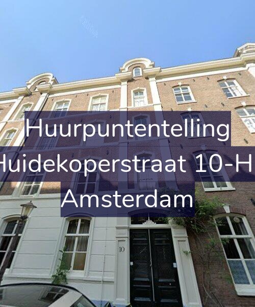 Foto gevel Huurpuntentelling voor Huidekoperstraat 10-HL, Amsterdam