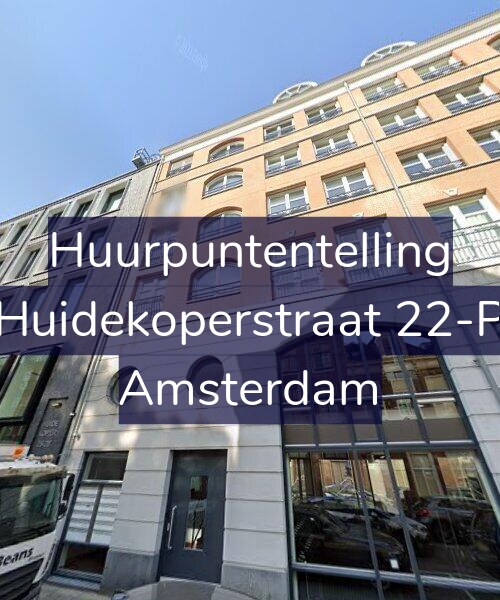 Foto gevel Huurpuntentelling voor Huidekoperstraat 22-P, Amsterdam