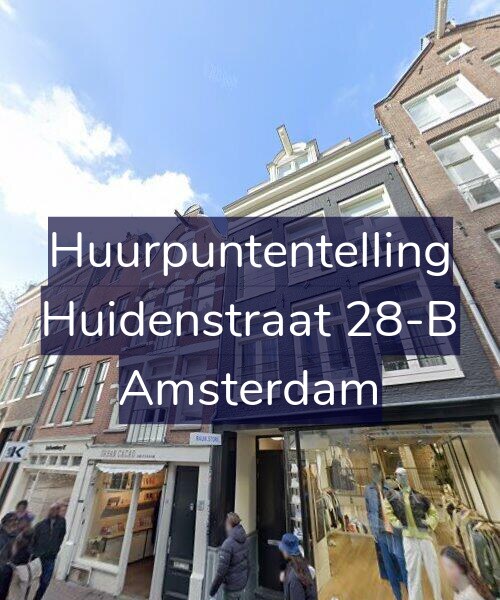 Foto gevel Huurpuntentelling voor Huidenstraat 28-B, Amsterdam