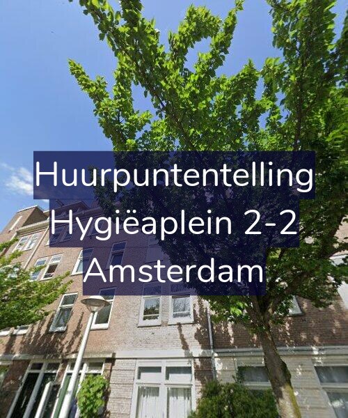 Foto gevel Huurpuntentelling voor Hygiëaplein 2-2, Amsterdam