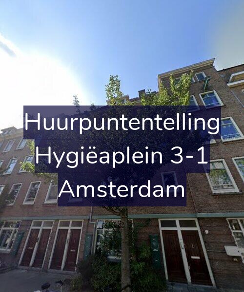 Foto gevel Huurpuntentelling voor Hygiëaplein 3-1, Amsterdam