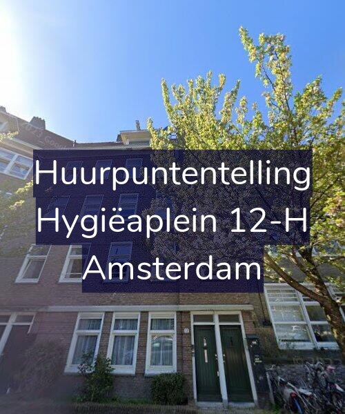 Foto gevel Huurpuntentelling voor Hygiëaplein 12-H, Amsterdam