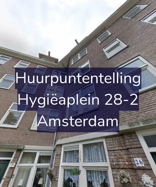 Foto gevel Huurpuntentelling voor Hygiëaplein 28-2, Amsterdam