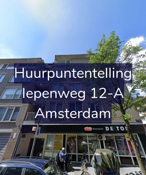 Foto gevel Huurpuntentelling voor Iepenweg 12-A, Amsterdam