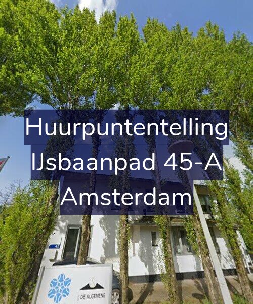 Foto gevel Huurpuntentelling voor IJsbaanpad 45-A, Amsterdam