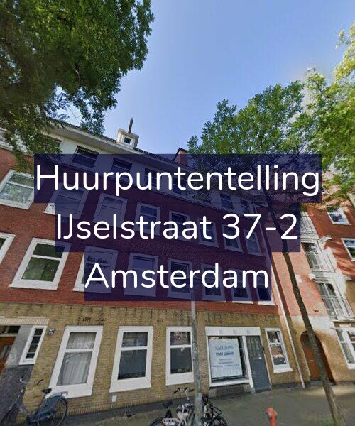 Foto gevel Huurpuntentelling voor IJselstraat 37-2, Amsterdam