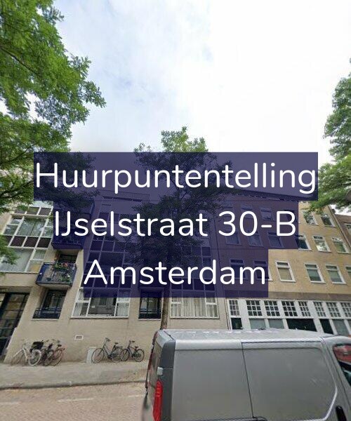Foto gevel Huurpuntentelling voor IJselstraat 30-B, Amsterdam