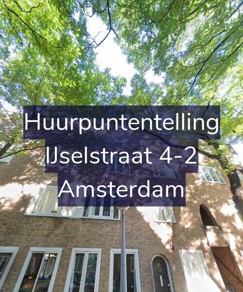 Foto gevel Huurpuntentelling voor IJselstraat 4-2, Amsterdam