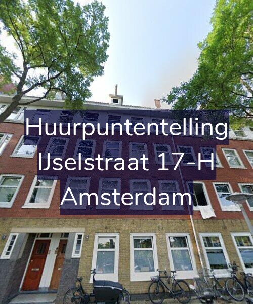 Foto gevel Huurpuntentelling voor IJselstraat 17-H, Amsterdam