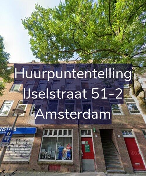 Foto gevel Huurpuntentelling voor IJselstraat 51-2, Amsterdam