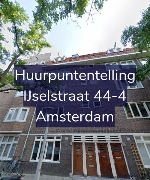 Foto gevel Huurpuntentelling voor IJselstraat 44-4, Amsterdam