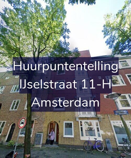 Foto gevel Huurpuntentelling voor IJselstraat 11-H, Amsterdam