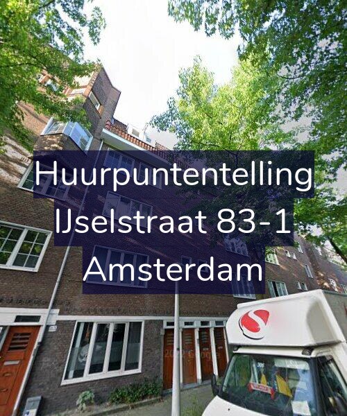 Foto gevel Huurpuntentelling voor IJselstraat 83-1, Amsterdam