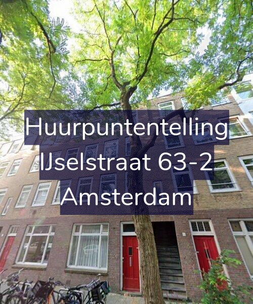 Foto gevel Huurpuntentelling voor IJselstraat 63-2, Amsterdam