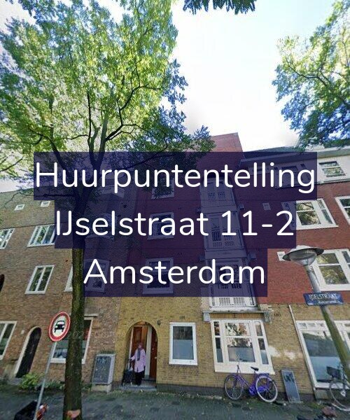 Foto gevel Huurpuntentelling voor IJselstraat 11-2, Amsterdam